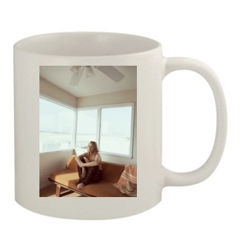 Amber Valletta 11oz White Mug