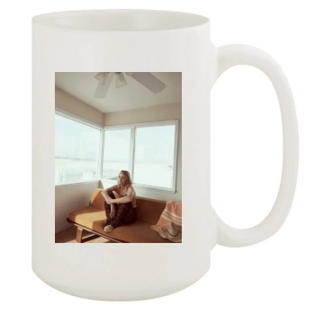 Amber Valletta 15oz White Mug