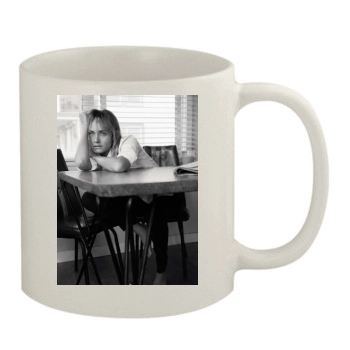 Amber Valletta 11oz White Mug