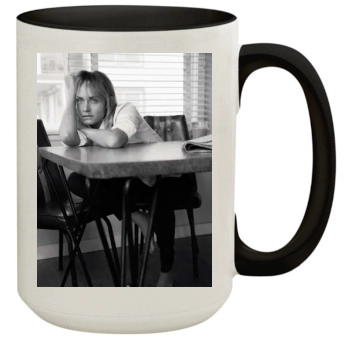 Amber Valletta 15oz Colored Inner & Handle Mug