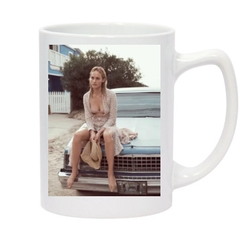 Amber Valletta 14oz White Statesman Mug