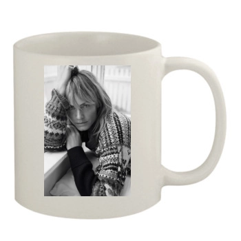 Amber Valletta 11oz White Mug