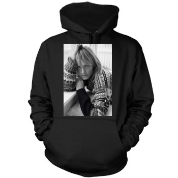 Amber Valletta Mens Pullover Hoodie Sweatshirt