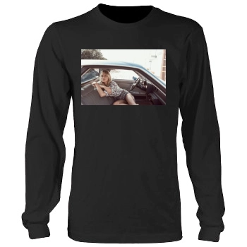 Amber Valletta Men's Heavy Long Sleeve TShirt