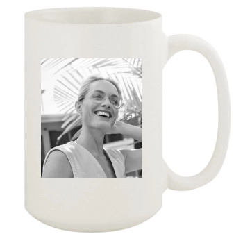 Amber Valletta 15oz White Mug