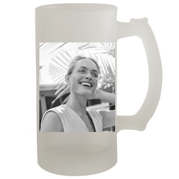 Amber Valletta 16oz Frosted Beer Stein