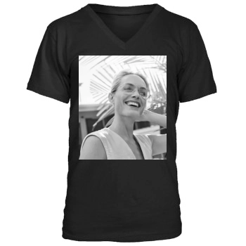 Amber Valletta Men's V-Neck T-Shirt