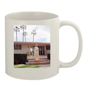 Amber Valletta 11oz White Mug