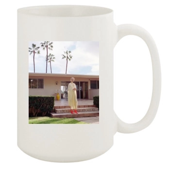 Amber Valletta 15oz White Mug