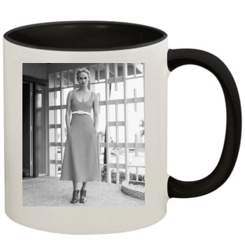 Amber Valletta 11oz Colored Inner & Handle Mug