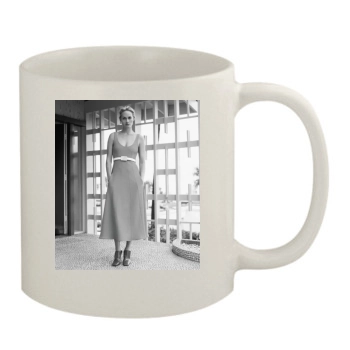 Amber Valletta 11oz White Mug