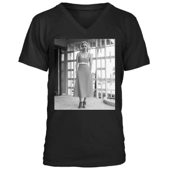 Amber Valletta Men's V-Neck T-Shirt