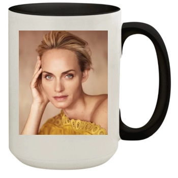 Amber Valletta 15oz Colored Inner & Handle Mug