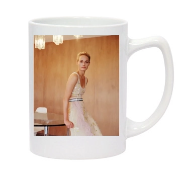 Amber Valletta 14oz White Statesman Mug