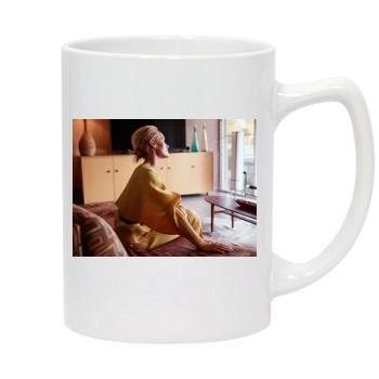 Amber Valletta 14oz White Statesman Mug