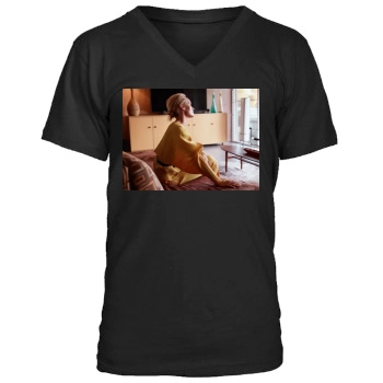 Amber Valletta Men's V-Neck T-Shirt