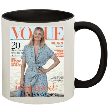 Amber Valletta 11oz Colored Inner & Handle Mug