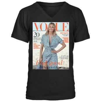 Amber Valletta Men's V-Neck T-Shirt