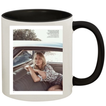 Amber Valletta 11oz Colored Inner & Handle Mug