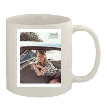 Amber Valletta 11oz White Mug