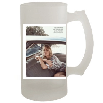 Amber Valletta 16oz Frosted Beer Stein