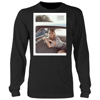 Amber Valletta Men's Heavy Long Sleeve TShirt