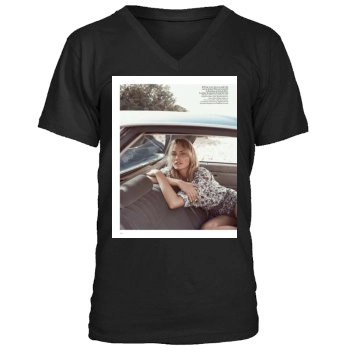 Amber Valletta Men's V-Neck T-Shirt