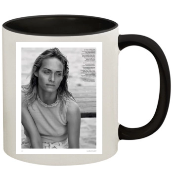 Amber Valletta 11oz Colored Inner & Handle Mug