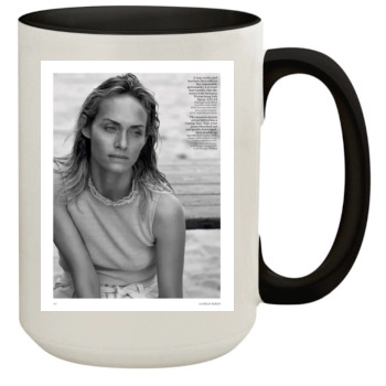 Amber Valletta 15oz Colored Inner & Handle Mug