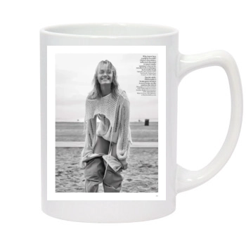 Amber Valletta 14oz White Statesman Mug