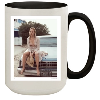 Amber Valletta 15oz Colored Inner & Handle Mug