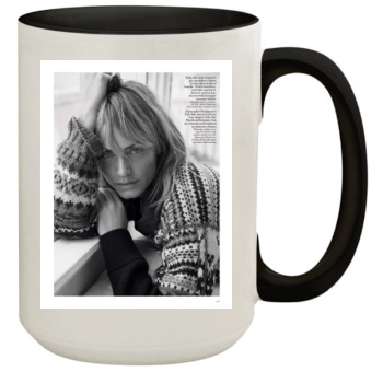 Amber Valletta 15oz Colored Inner & Handle Mug