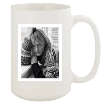 Amber Valletta 15oz White Mug