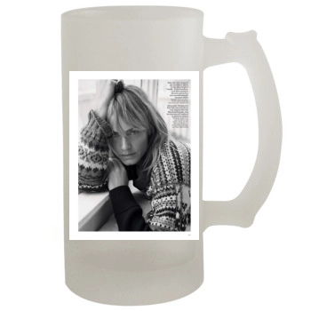 Amber Valletta 16oz Frosted Beer Stein