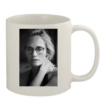 Amber Valletta 11oz White Mug