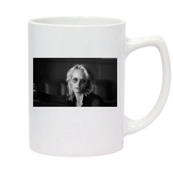 Amber Valletta 14oz White Statesman Mug