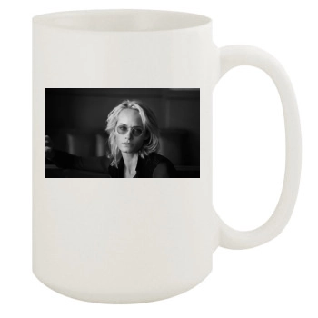 Amber Valletta 15oz White Mug