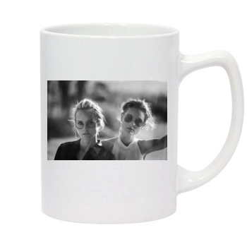 Amber Valletta 14oz White Statesman Mug