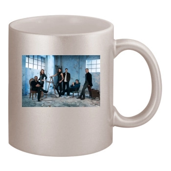 Amy Adams 11oz Metallic Silver Mug