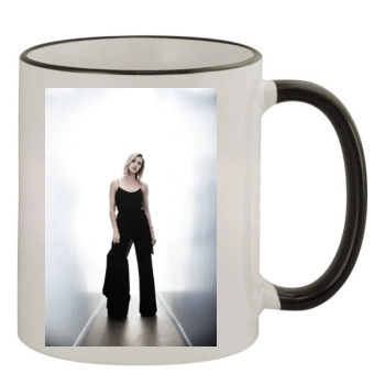 Arielle Kebbel 11oz Colored Rim & Handle Mug