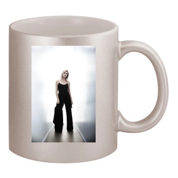 Arielle Kebbel 11oz Metallic Silver Mug