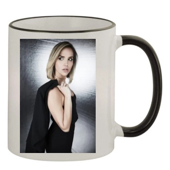 Arielle Kebbel 11oz Colored Rim & Handle Mug