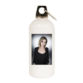 Arielle Kebbel White Water Bottle With Carabiner