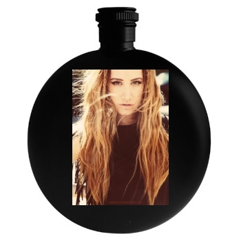 Ashley Tisdale Round Flask