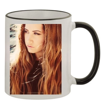 Ashley Tisdale 11oz Colored Rim & Handle Mug