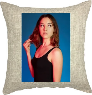 Aubrey Plaza Pillow