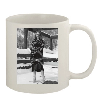 Aubrey Plaza 11oz White Mug