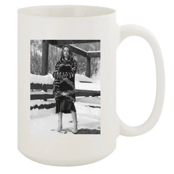 Aubrey Plaza 15oz White Mug