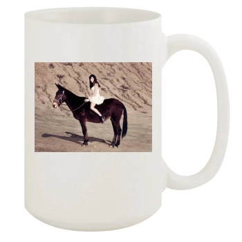 Aubrey Plaza 15oz White Mug