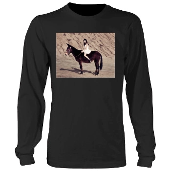 Aubrey Plaza Men's Heavy Long Sleeve TShirt